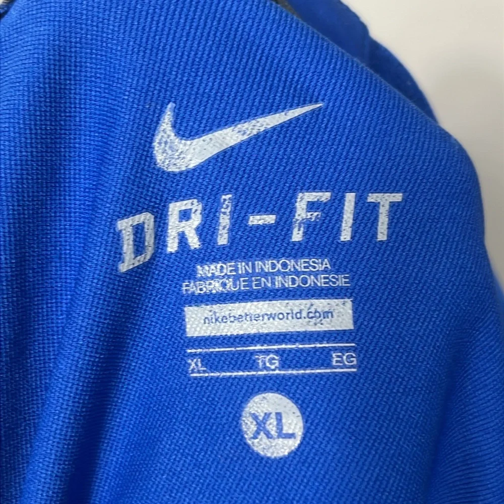 Nike blue windbreaker
